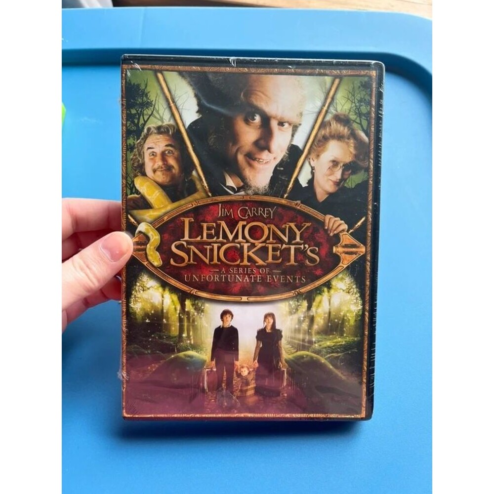 Jim Carrey Lemony Snicket’s DVD movie NEW